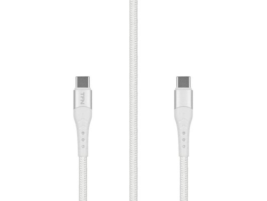 Кабель TFN TypeC-TypeC 1.2m white TFN-CPDUSBCC12MWH